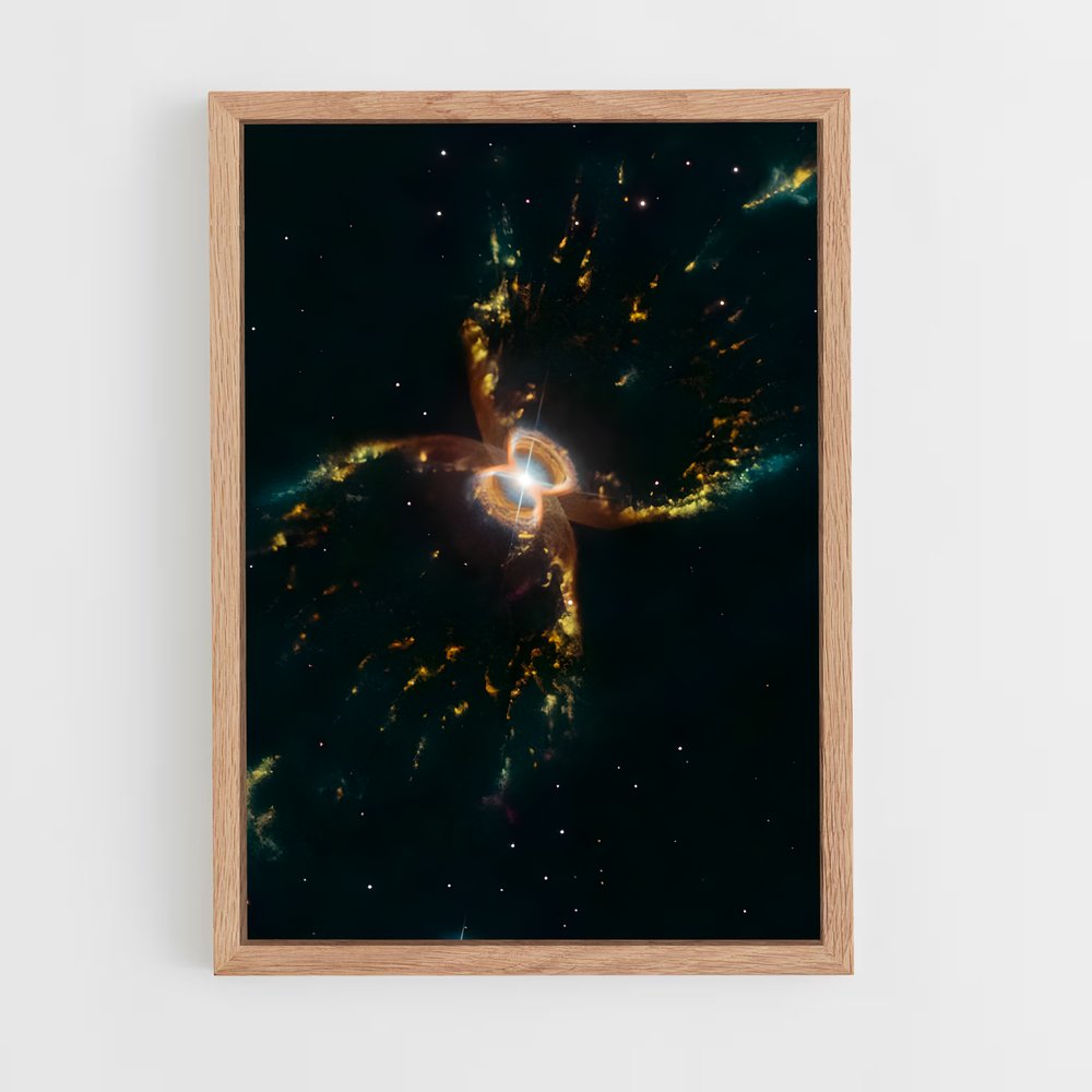 Poster Nébuleuse Étoilée – affiche Astronomie (vue 4)